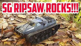 SG 1203 ripsaw rc tank first run and impressions