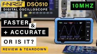 [BRAND NEW] FNIRSI DSO-510  Oscilloscope + SG ⭐ 10Mhz, 48MSa/s  ⭐  14 Waveforms Signal Generator