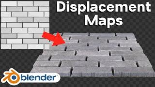 How to Use Displacement Maps in Blender (Tutorial)