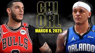 Chicago Bulls vs Orlando Magic Full Game Highlights - March 6, 2025 | NBA Regular Season