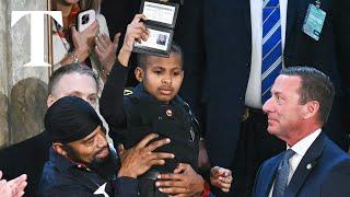 Trump appoints cancer survivor, 13, honorary Secret Service member