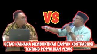 USTAD KAINAMA VS PENDETA ESRA SORU | PENDETA ESRA SORU TIDAK BISA MELURUSKAN KONTRADIKSI DI ALKITAB