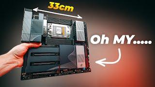 BIGGEST Motherboard EVER Created & why it's THE BEST!! feat. Gigabyte TRX50 AI TOP