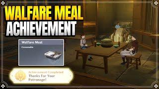Fortune Slip Achievement from the Walfare Meal | World Quests & Puzzles |【Genshin Impact】