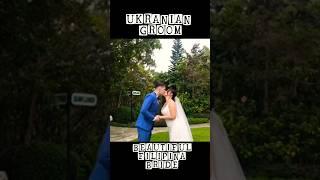 Cute Couple Handsome Ukranian Groom & Beautiful Filipina Wife #wedding #weddingPh