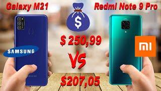 Samsung Galaxy M21 Vs Redmi Note 9 Pro