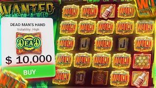 THE $100,000 Super Bonus Buy - Wanted Dead or Wild - MASSIVE WIN!!!