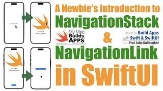 Ch. 5.1 A Beginner's Intro to the NavigationStack & NavigationLink in SwiftUI (To Do List app)