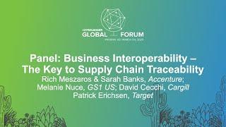 Panel: Business Interoperability – The Key to Supply Chain Traceability