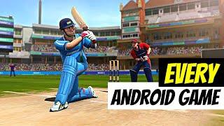 Reviewing Every ANDROID CRICKET Game In One Video