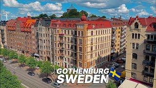 SWEDEN Walk  - Walking in Gothenburg's first suburb, Haga & Linne with trendy cafes & restaurants