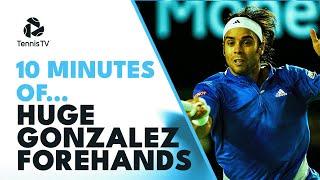 10 Minutes Of HUGE Fernando Gonzalez Forehands 