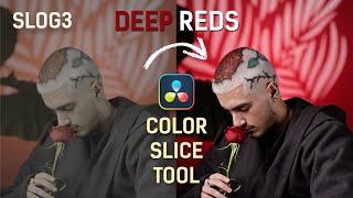 Davinci Resolve 19 Color Slice Tool Is AMAZING!! | DEEP COLORS | Slog3 Color Correction Tutorial