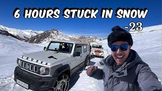 Winter Ladakh Road Trip Kharnak | February 2025