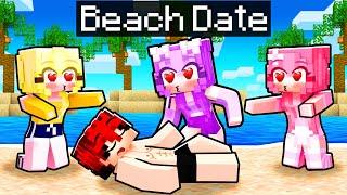 FORCED on a BEACH DATE with MY CRAZY FANGIRLS!