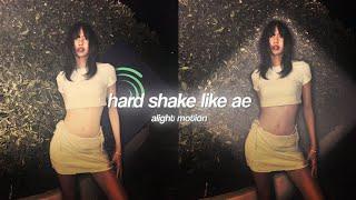 Hard shake like ae || Alight motion || Tutorial