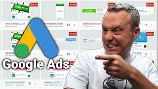 Deleting Google Ads