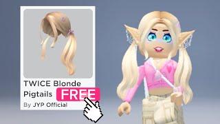 How to get *TWICE BLONDE PIGTAILS* free hair (Twice Square)