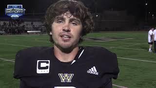 Red Jacket Hogcast: Westview's Mason Walsh Post Game Interview after a 16-14 victory over Olympian