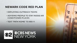 Newark activates "Code Red" program to deal with the heat