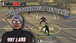 PROFOUNDHEZI RETURNS!! 11 LEGEND BADGE BEST SMALL GUARD BUILD IN NBA2K25 ! 