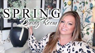 Spring Decorating In The Dining Room | Adding Color