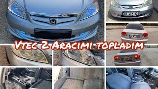 HATASIZ BOYASIZ HONDA VTEC 2 ARACIMIZI TOPLADIK - SON ADIM AİR SÜSPANSİYON