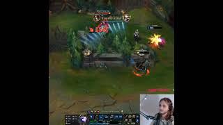 cookielolxx uzi on ashe LoL Best Moments #Shorts