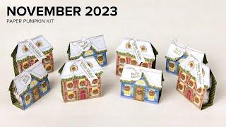 Warm Wishes: November 2023 Paper Pumpkin