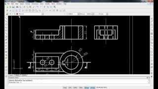 CAD- 2D App2 - Cross Sectional view