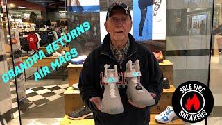 GRANDPA RETURNS NIKE AIR MAGS