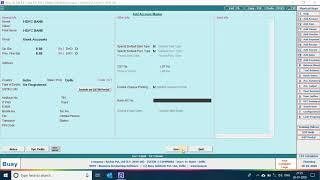 How to create receipt voucher in busy 18,create receipt voucher entry,busy 18