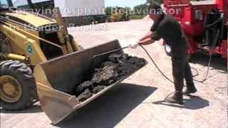 Asphalt Recycling Demonstration Featuring the Asphalt Rejuvenator / Release Agent Spray System