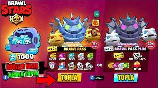 BRAWL PASS OPENING FROM START TO FINISH / BRAWL STARS