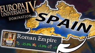 1526 Roman Empire Borders as Spain in EU4