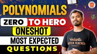 Polynomials Class 10 One Shot In Telugu | Most Expected Questions | AP & TS State board SSC 2024