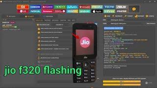 Jio phone f320b flashing unlock tool | flashing error solution | jio logo hang