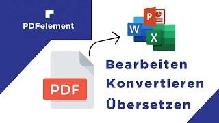 Bestes PDF Programm mit KI 2024: Bearbeiten, verkleinern und übersetzen - PDFelement10