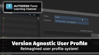 Version Agnostic User Profile - Flame 2025