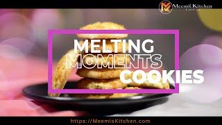 Melting Moments Cookies  Recipe | How to make Melting Moment Cookies / Cornflakes cookies