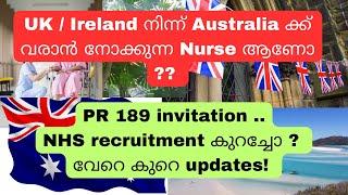 Updates 2024 ||Nurses from Ireland / UK to Australia