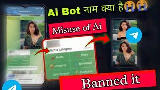 Viral Ai Bot Cloth Remover | telegram ai girl image misuse | ai bot cloth remover telegram new ai