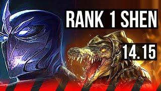 SHEN vs RENEKTON (TOP) | Rank 1 Shen, 12/3/12, Dominating, Rank 29 | EUW Challenger | 14.15