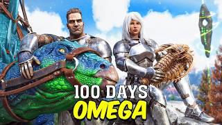 I Spent 100 Days In ARK Omega.. The Largest ARK Mod To Ever Exist