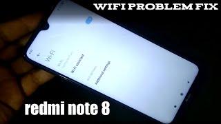 Redmi Note 8 Wifi Not Working.Redmi Note 8 Wifi Problems Fix Solution
