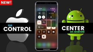 Change Your Phone Control Center Android to iOS 15! Change All Mobile Control Center (NEW METHOD)