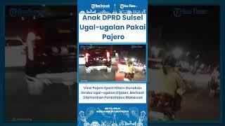 SHORT Viral Pajero Sport Hitam Gunakan Strobo Ugal ugalan Dijalan, Berhasil Diamankan Polrestabes