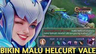 EUDORA DIREMEHKAN DIKATAIN HERO LEMAH MODAL ULTI! ENDINGNYA EUDORA BIKIN HELCURT & VALE MALU! MLBB