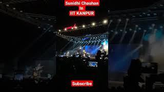 sunidhi chauhan in IIT KANPUR #iitjee #iitk #iitvlog