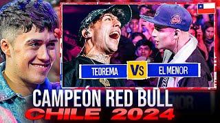 BATALLÓN GAZIR REACCIONA A EL MENOR VS TEOREMA  FINAL RED BULL CHILE 